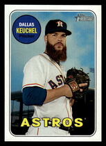 2018 Topps Heritage #202 Dallas Keuchel