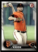 2016 Bowman Draft Picks and Prospects #BD-33 Matt Krook