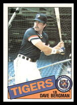 1985 Topps Base Set #368 Dave Bergman