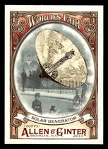 2017 Topps Allen & Ginter Worlds Fair #WF-13 Solar Generator