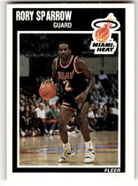 1989 Fleer Base Set #84 Rory Sparrow