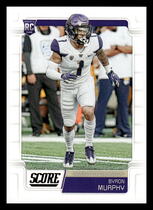 2019 Score Base Set #381 Byron Murphy