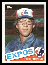 1985 Topps Base Set #36 Fred Breining