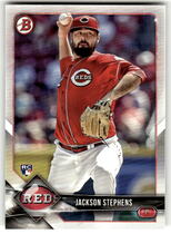 2018 Bowman Base Set #48 Jackson Stephens