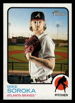 2022 Topps Heritage #194 Mike Soroka