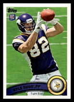 2011 Topps Base Set #6 Kyle Rudolph