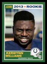 2013 Score Base Set #388 Kerwynn Williams