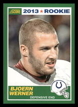 2013 Score Base Set #340 Bjoern Werner