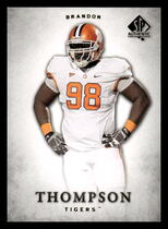 2012 SP Authentic #15 Brandon Thompson