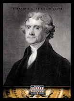 2012 Panini Americana Heroes and Legends #3 Thomas Jefferson