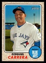 2017 Topps Heritage #297 Ezequiel Carrera