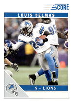 2011 Score Base Set #97 Louis Delmas