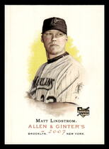 2007 Topps Allen & Ginter #44 Matthew Lindstrom