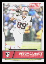 2016 Score Base Set #402 Devon Cajuste