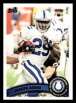 2011 Topps Base Set #248 Joseph Addai