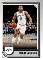 2022 Panini NBA Hoops #151 Keldon Johnson