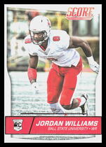 2016 Score Base Set #374 Jordan Williams