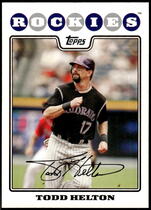 2008 Topps Base Set Series 1 #195 Todd Helton