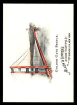 2008 Topps Allen & Ginter #128 Golden Gate Bridge