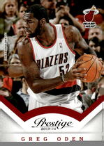 2013 Panini Prestige #101 Greg Oden