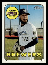 2018 Topps Heritage High Number #664 Jeremy Jeffress