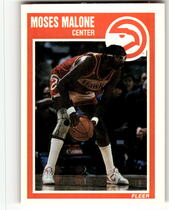 1989 Fleer Base Set #4 Moses Malone