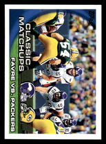 2010 Topps Base Set #281 Favre Vs. Packers