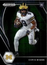2021 Panini Prizm Draft Picks #115 Chris Evans