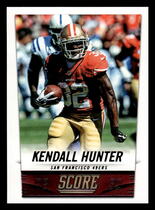 2014 Score Base Set #189 Kendall Hunter