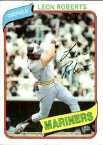 1980 Topps Base Set #507 Leon Roberts