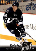 2010 Upper Deck Base Set #90 Martin Erat
