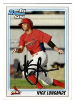 2010 Bowman Draft Prospects #BDPP22 Nick Longmire