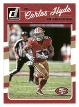 2016 Donruss Base Set #257 Carlos Hyde