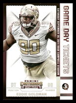 2015 Panini Contenders Draft Picks Game Day Tickets #19 Eddie Goldman