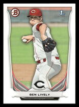 2014 Bowman Prospects #BP66 Ben Lively