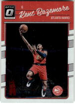 2016 Donruss Optic #37 Kent Bazemore