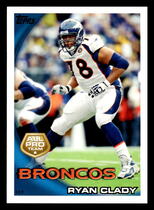 2010 Topps Base Set #287 Ryan Clady