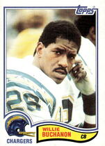 1982 Topps Base Set #227 Willie Buchanon