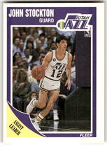 1989 Fleer Base Set #156 John Stockton