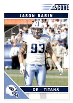 2011 Score Base Set #284 Jason Babin