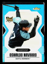 2007 Finest Refractors Blue #146 Oswaldo Navarro