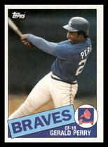 1985 Topps Base Set #219 Gerald Perry