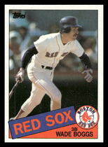 1985 Topps Base Set #350 Wade Boggs