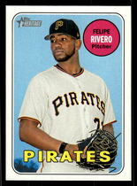 2018 Topps Heritage #354 Felipe Rivero