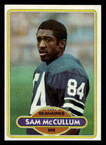 1980 Topps Base Set #147 Sam McCullum