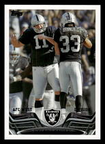2013 Topps Base Set #167 Oakland Raiders Team