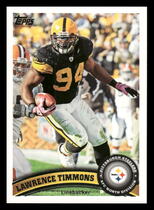 2011 Topps Base Set #129 Lawrence Timmons