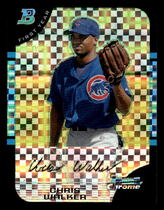 2005 Bowman Chrome X-Fractors #226 Chris Walker