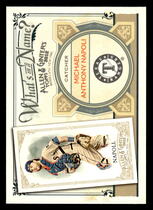 2012 Topps Allen and Ginter Whats in a Name #WIN23 Giancarlo Cruz Michael Stanton