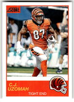 2019 Score Base Set #96 C.J. Uzomah